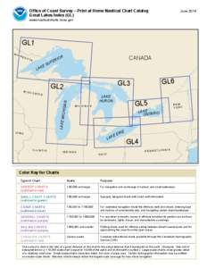 Office of Coast Survey – Print at Home Nautical Chart Catalog Great Lakes Index (GL) June[removed]www.nauticalcharts.noaa.gov