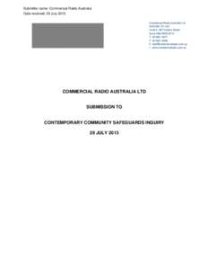 Public administration / Australia / Regulation / Ofcom / Australian Commercial Television Code of Practice / Communication / Australian media / Australian Communications and Media Authority