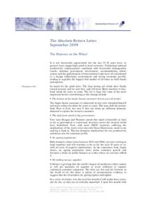 Microsoft Word - The Absolute Return Letter 0909.doc