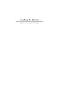 Teaching the Trivium - Part One - version 66.p65