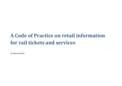 Concessionary fares on the British railway network / National Rail / Ticket / Travel technology / National Routeing Guide / Rail transport in the United Kingdom / Rail transport in Great Britain / National Rail Conditions of Carriage