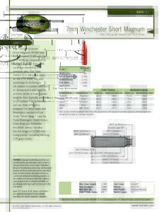 DATAFILE™  7mm Winchester Short Magnum with 160-grain DeepCurl ® Soft Point  LABNOTES