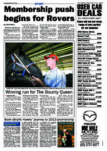 wangarattachronicle.com.au  SPORT THE CHRONICLE, Friday, March 14, Page 31