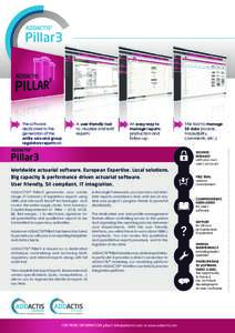 Pillar3  A user friendly tool to visualize and edit reports.