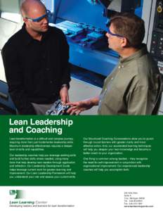 Process management / Lean construction / Lean manufacturing / Learning / Skill / Lean