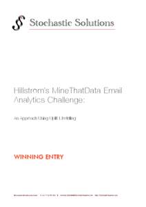 §  Stochastic Solutions Hillstrom’s MineThatData Email Analytics Challenge: