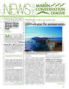 May—JuneOn the climate action front Celebrating Marin’s Public Lands and Open Space