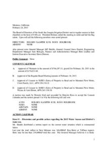 Geography of California / California / Central Valley Project / Water in California / Central Valley / San Joaquin Valley / South San Joaquin Irrigation District / California Proposition 218 / Stanislaus River / Allotment / New Melones Lake