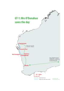 GT-1: Mrs O’Donahue saves the day • Carnarvon PMG trunk route 709, Carnarvon – Mullewa