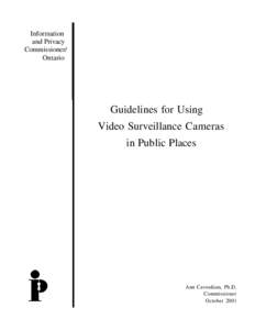 Information and Privacy Commissioner/ Ontario  Guidelines for Using