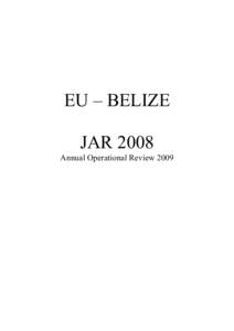 Microsoft Word - JAR 2008 Belize.doc