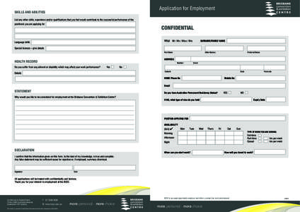 Recruitment / Knowledge / Email / Professor / Brisbane / Dismissal / Application for employment / Ms. / Education / Human resource management / Employment