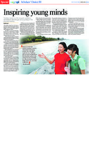 Special  Scholars’ Choice II III  THE STRAITS TIMES MARCH 2012 PAGE 24