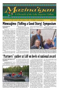 Great Lakes Indian Fish & Wildlife Commission / Lac Courte Oreilles / Bad River Band of the Lake Superior Tribe of Chippewa Indians / Lake Superior Chippewa / Ojibwe people / Walleye / Vilas County /  Wisconsin / News From Indian Country / Wisconsin / First Nations / Ojibwe