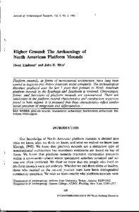 Native American history / Swift Creek culture / Kolomoki Mounds / Weeden Island culture / Platform mound / Tumulus / Monks Mound / Mound / Cahokia / History of North America / Archaeology / Americas