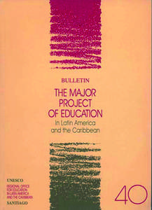Education, democracy, peace and development: MINEDLAC VII Recommendation; Major Project of Education in Latin America and the Caribbean: bulletin; Vol.:40; 1996