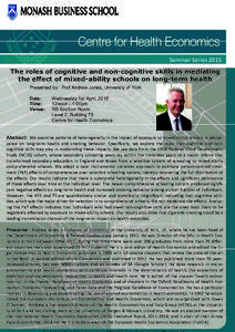     Seminar Series 2015  Seminar Series 2015  