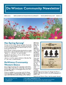 Newsletter Spring 2014.pub
