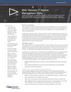 Microsoft Word - 302085_BMC Remedy IT Service Management Suite_ds.doc