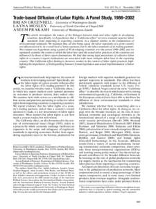 American Political Science Review  Vol. 103, No. 4 November 2009