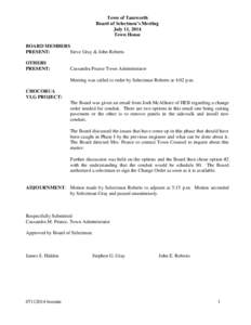 Local government in the United States / Local government in Connecticut / Local government in Massachusetts / Local government in New Hampshire / Board of selectmen / Adjournment / Chocorua / E.S.P. / State governments of the United States / New England / Government