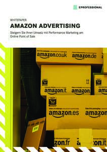 Eprofessional Whitepaper - Amazon Advertising