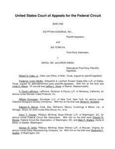 Point of novelty / Civil law / Inventive step and non-obviousness / Property law / Patent infringement / Amicus curiae / Novelty / Patent law / United States patent law / Law