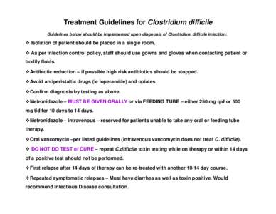 Microsoft PowerPoint - Treatment_Guidelines_for_Clostridium_difficile.ppt [Read-Only] [Compatibility Mode]