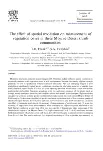 ARTICLE IN PRESS Journal of Arid Environments  Journal of Arid Environments[removed]–99