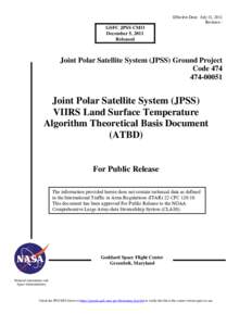 NPOESS / Earth / HTTP / HTTP Secure / Space technology / Joint Polar Satellite System / National Oceanic and Atmospheric Administration / Spaceflight