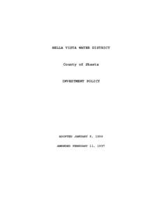 Microsoft Word - Investment Policy.doc