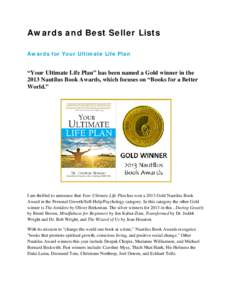 Buddhism / Indian religions / Meditation / Nautilus Book Awards / Order of Interbeing / Nautilus / Jon Kabat-Zinn / Caroline Myss / Thch Nht Hnh / Desmond Tutu