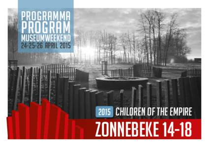 PROGRAMMA  PROGRAM MUSEUMWEEKENDAPRIL 2015