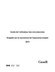 Guide de l’utilisateur des microdonnées