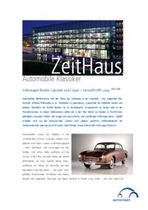 Microsoft Word - ZeitHaus-Automobile_Klassiker_Beutler.doc