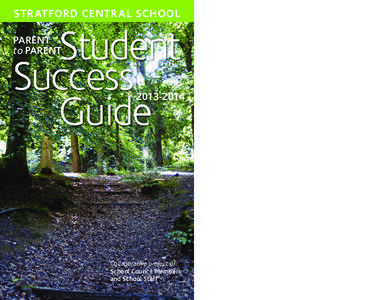 STRATFORD CENTRAL SCHOOL  Student Success Guide PARENT