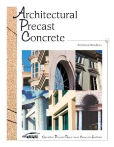 Architectural Precast Concrete Technical Brochure