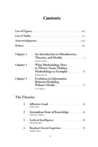 Contents List of Figures . . . . . . . . . . . . . . . . . . . . . . . . . . . . . . . . . . . . . xiii List of Tables . . . . . . . . . . . . . . . . . . . . . . . . . . . . . . . . . . . . . . . xv Acknowledgments. . .