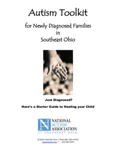Autism Toolkit for Newly Diagnosed Families in Southeast Ohio  Just Diagnosed?