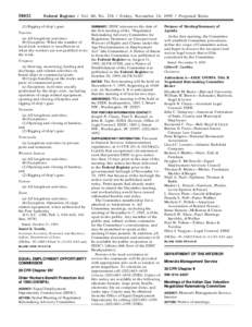 Government / Negotiated rulemaking / Rulemaking / Federal Register / United States Environmental Protection Agency / Designated landmark / Public administration / United States administrative law / Administrative law / Law