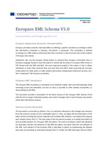 Microsoft Word - Europass XML Schema V3.0-Documentation-And-Changelog.docx