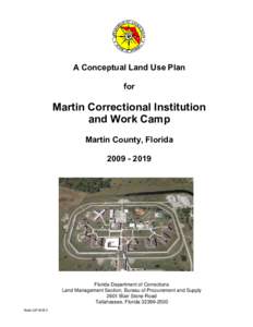 A Conceptual Land Use Plan for Martin Correctional Institution and Work Camp Martin County, Florida