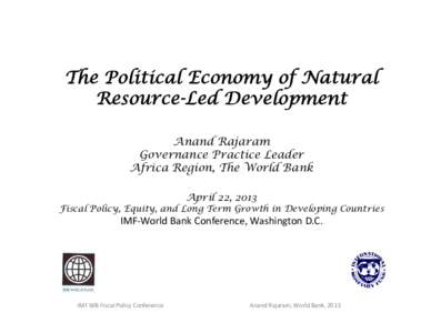 The Political Economy of NR Led Development Final