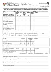 Microsoft Word - Evaluation Form November_2011P5.doc