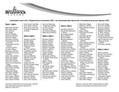 Microsoft Word - Updated RSC Regions  Communities- March 2013.docx