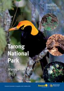 Tarong National Park Management Plan