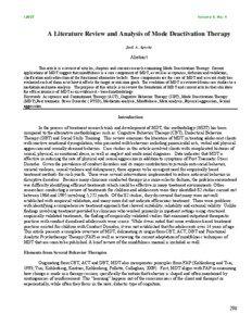 Psychotherapy / Clinical psychology / Cognitive therapy / Behaviorism / Cognitive behavioral therapy / Dialectical behavior therapy / Jack A. Apsche / Acceptance and commitment therapy / Functional analytic psychotherapy / Psychiatry / Medicine / Mental health