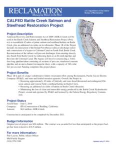 Santa Cruz Mountains / Coleman National Fish Hatchery / Fish / Battle Creek / Rainbow trout