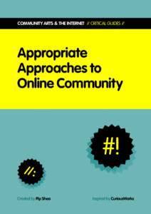 Appropriate Approaches to Online Community_V1