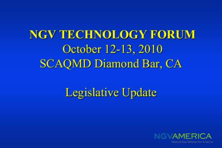 Government Affairs Committee Legislative Update